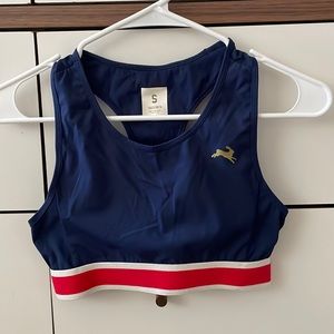 Tracksmith Run Bra in size S